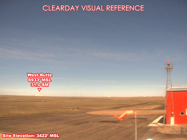 Shelby Airport, NorthEast view on a clear day