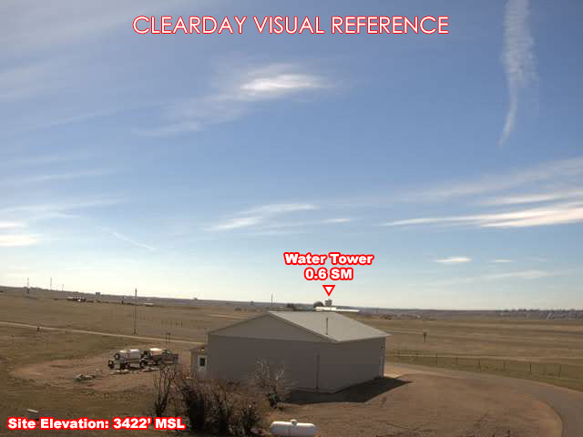 Shelby Airport, SouthEast view on a clear day