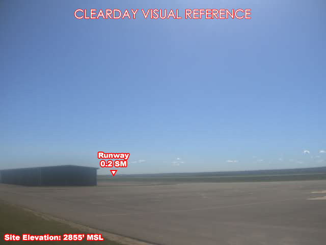 Fort Benton, East view on a clear day