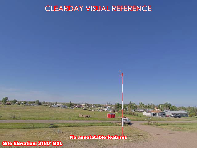 Geraldine, NorthEast view on a clear day