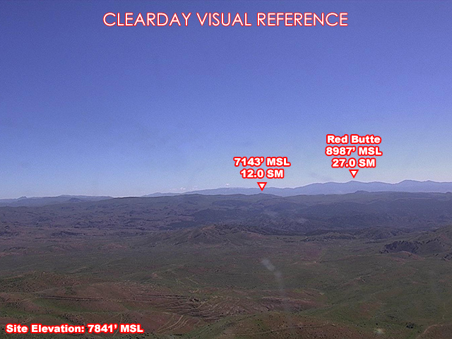 Delano, NorthEast view on a clear day