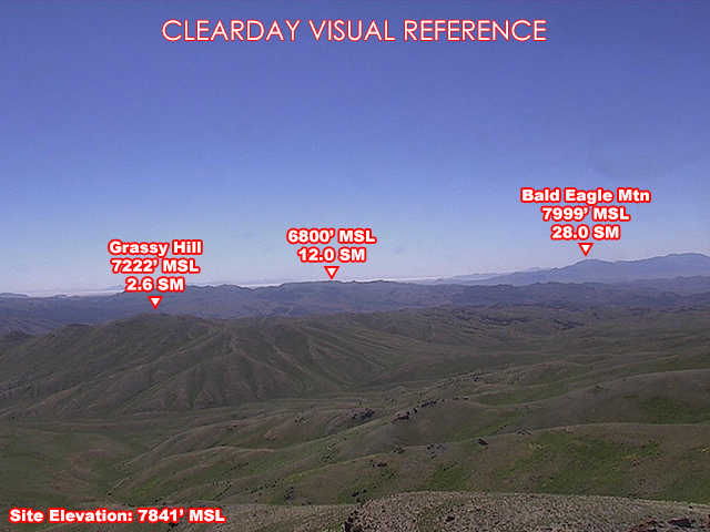 Delano, SouthEast view on a clear day