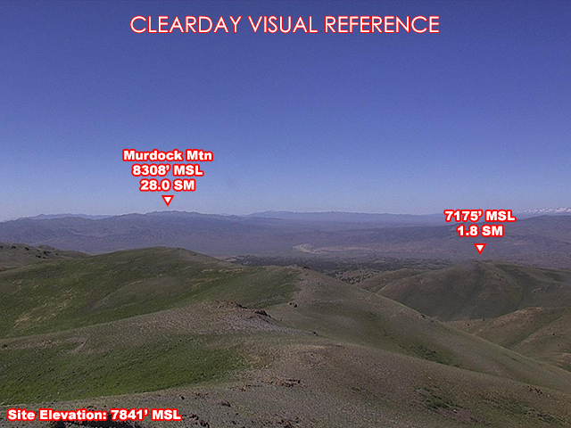 Delano, South view on a clear day