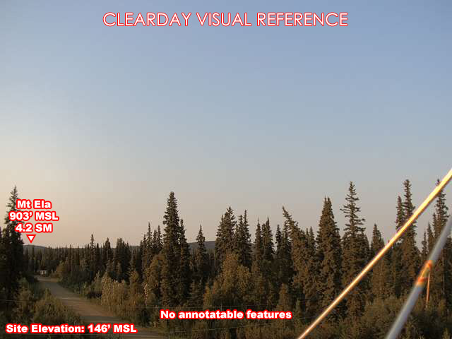 Koyukuk, NorthEast view on a clear day