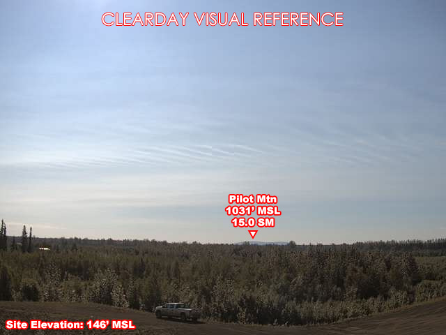 Koyukuk, SouthEast view on a clear day