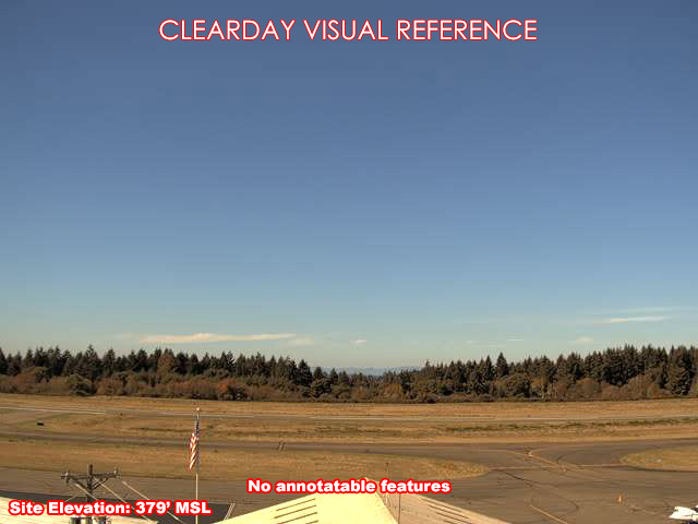 Tacoma Narrows, West view on a clear day