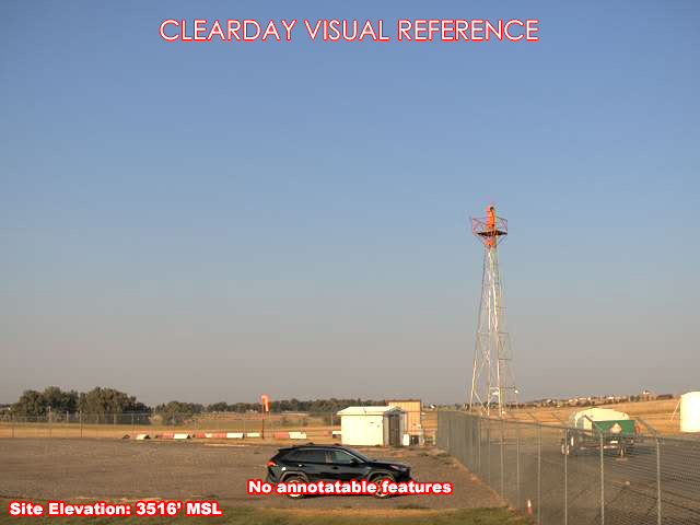 Laurel Airport, SouthWest view on a clear day