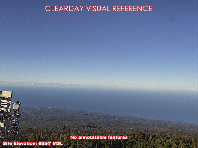 Puunianiau, North view on a clear day
