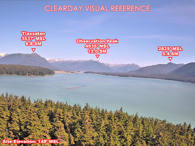 Spuhn Island, East view on a clear day
