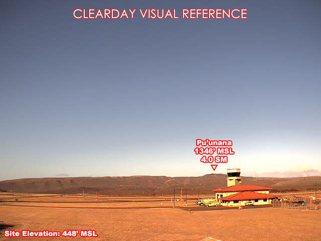 Molokai, SouthWest view on a clear day