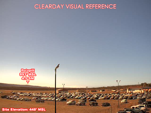 Molokai, NorthWest view on a clear day