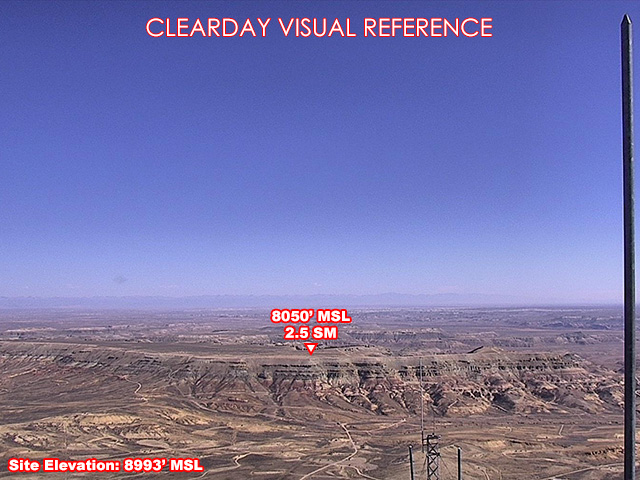 Hogsback, NorthEast view on a clear day