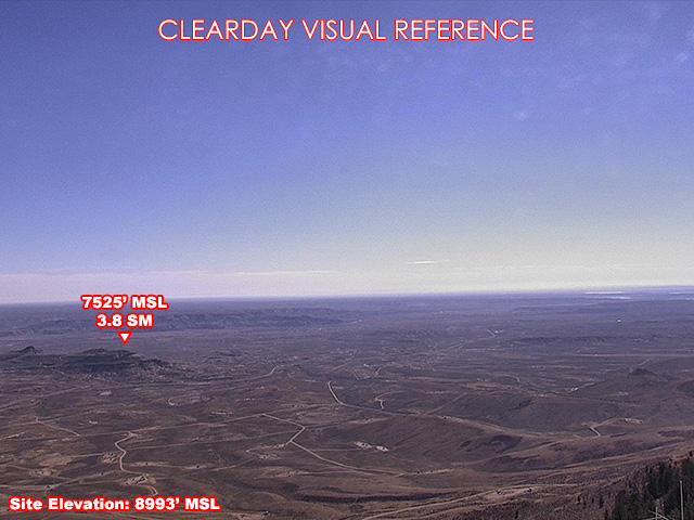 Hogsback, SouthEast view on a clear day