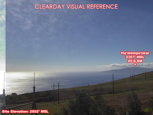 Kaheawa, West view on a clear day