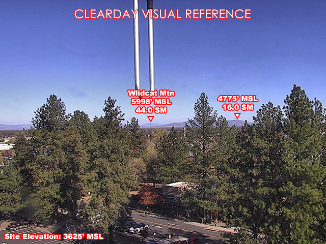 Bend ODOT, NorthEast view on a clear day