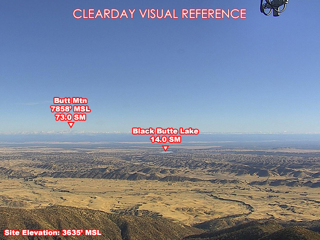 Red Mtn Glenn, NorthEast view on a clear day