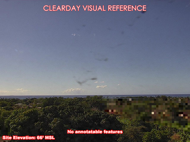 Makaha, West view on a clear day
