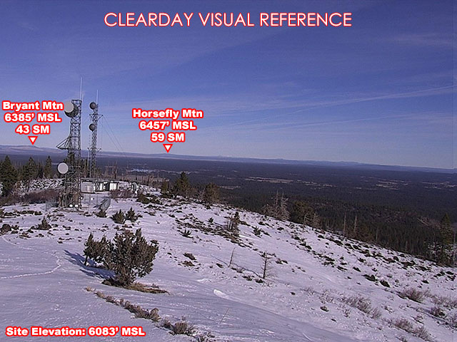 Happy Camp, North view on a clear day