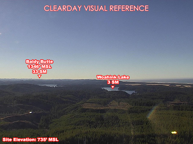 Glenada, South view on a clear day