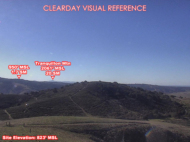 Orcutt, South view on a clear day