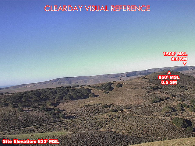 Orcutt, West view on a clear day