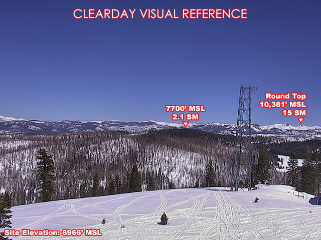 Leek Springs, NorthEast view on a clear day