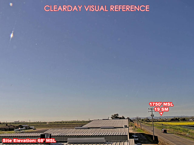 Williams Glider Port, South view on a clear day