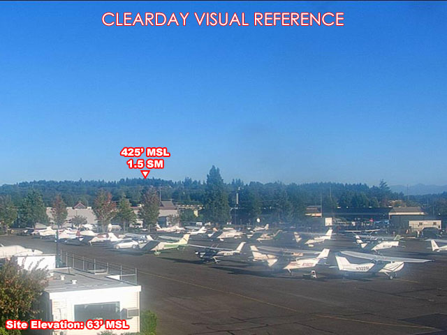 Auburn, East view on a clear day