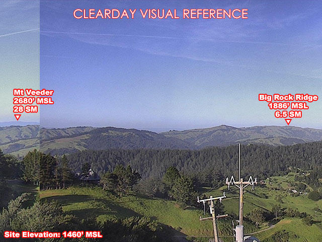 Barnabe Peak, NorthEast view on a clear day