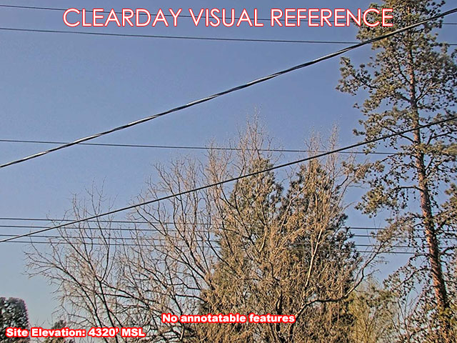 Christmas Valley, South view on a clear day