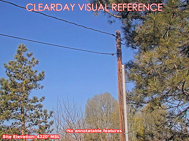 Christmas Valley, West view on a clear day
