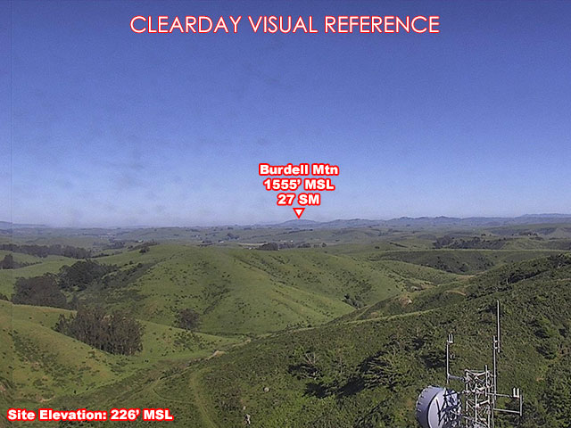 Bodega Bay, SouthEast view on a clear day