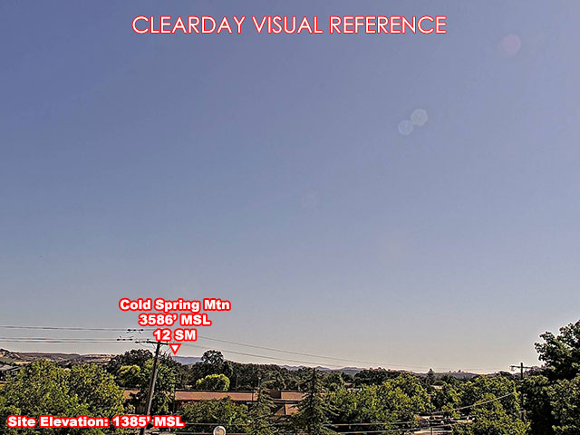 Clearlake, NorthEast view on a clear day