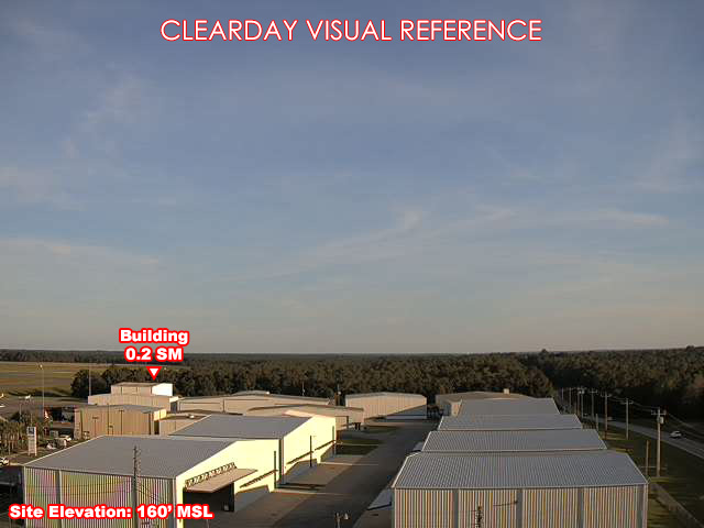 Crestview, South view on a clear day