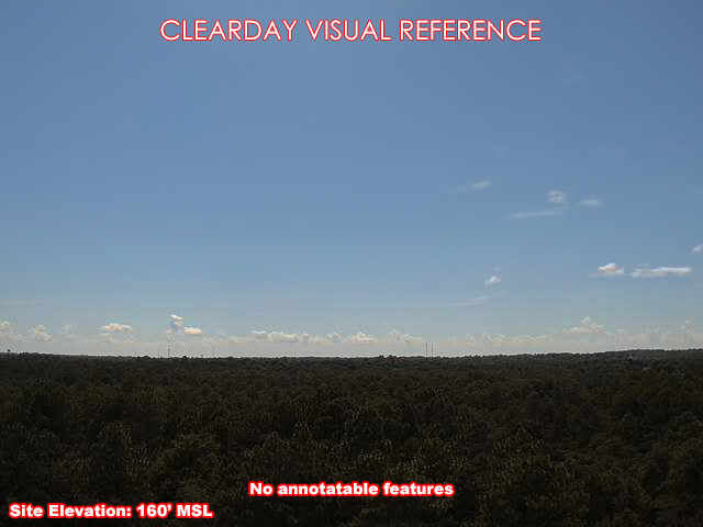 Crestview, West view on a clear day
