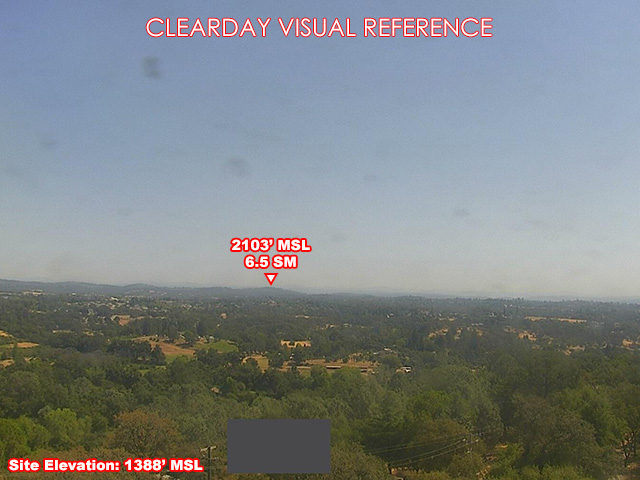 Stoney Ridge, NorthEast view on a clear day