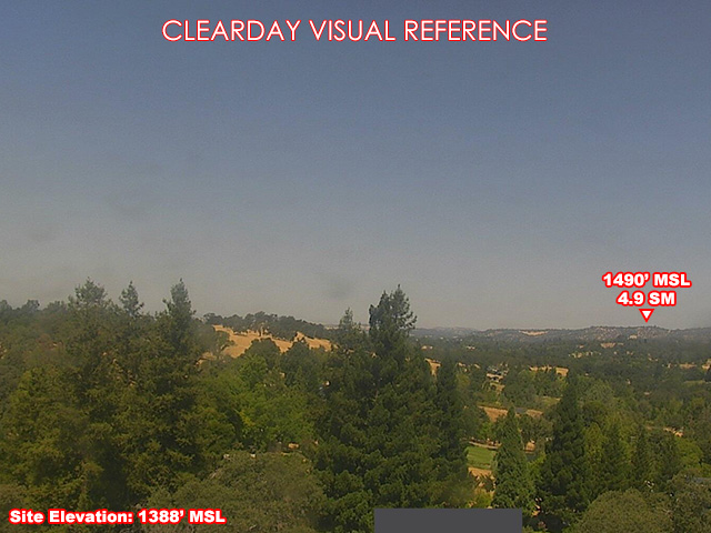 Stoney Ridge, NorthWest view on a clear day