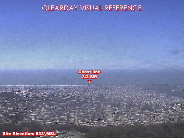 Sutro Tower, West view on a clear day