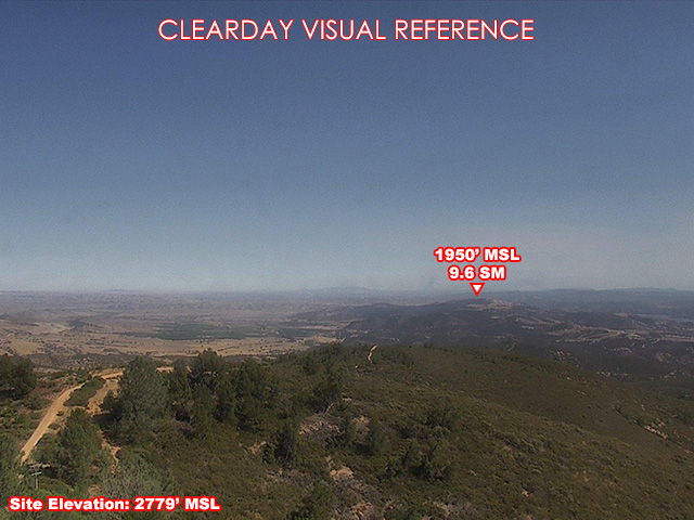 Williams Hill, SouthEast view on a clear day