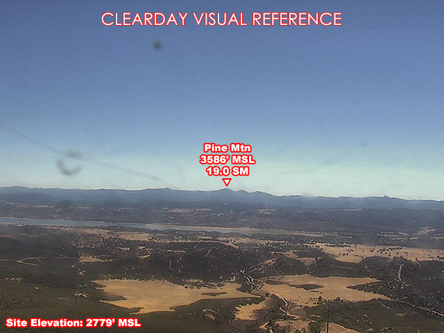 Williams Hill, South view on a clear day