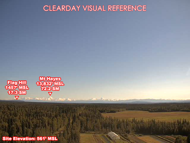 Eielson, NorthEast view on a clear day