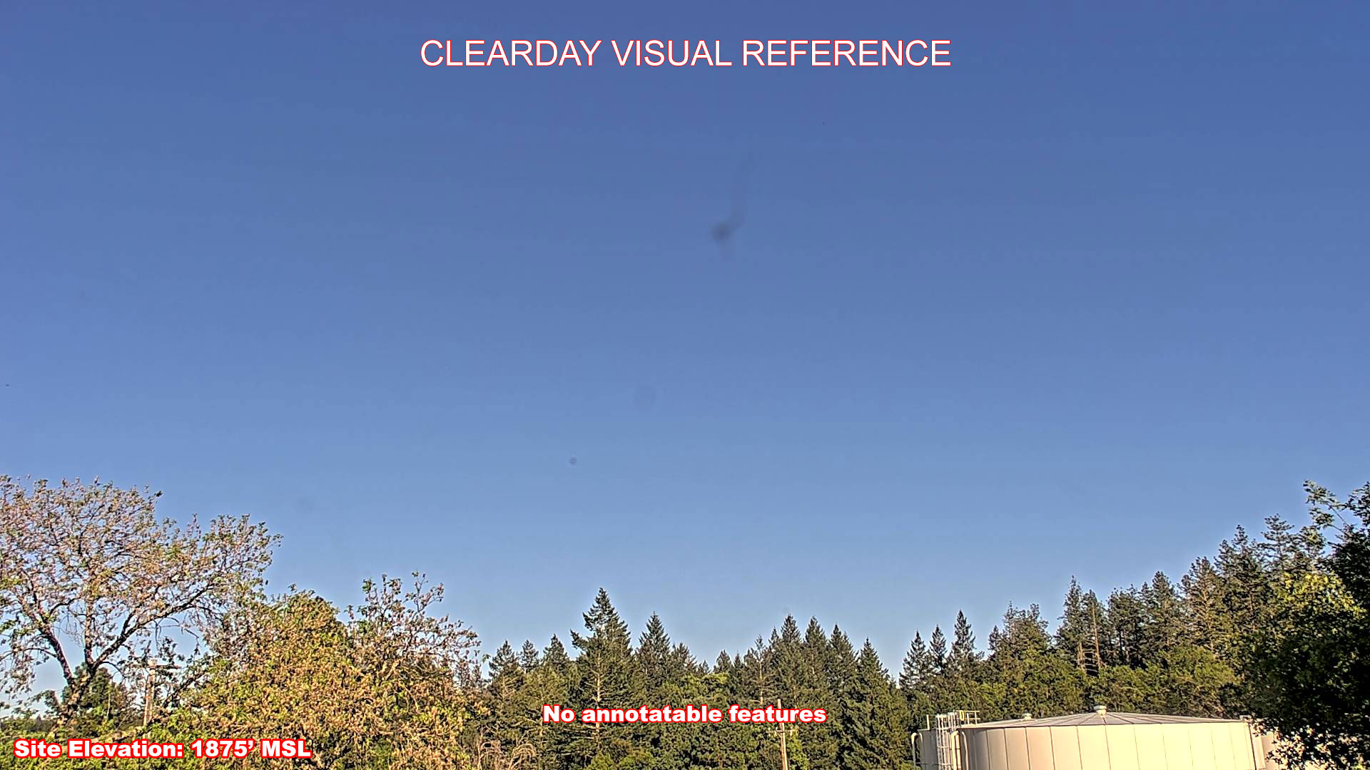 Angwin, East view on a clear day