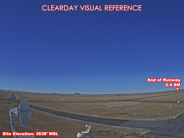 Cut Bank, NorthWest view on a clear day