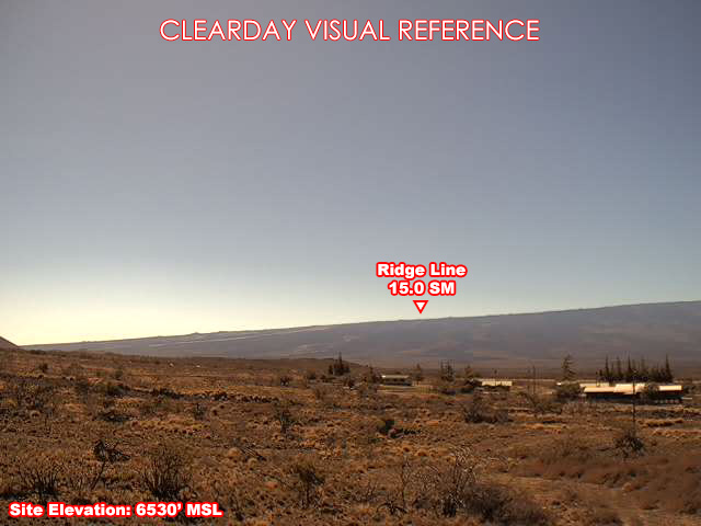 Bradshaw, South view on a clear day