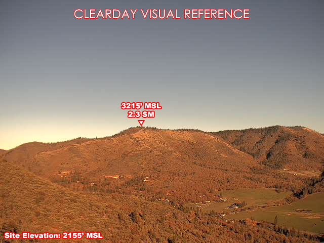Ruch, NorthEast view on a clear day