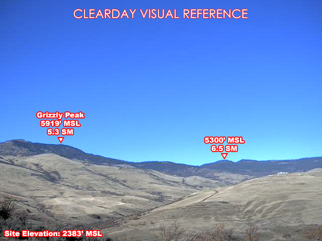Ashland, NorthEast view on a clear day
